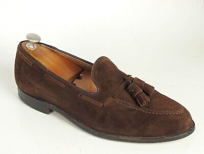 Alden 3618 Brown Suede Tassel Loafer