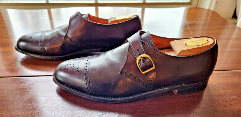 Alden 1770 Brown Calfskin Monk Strap | Alden Model Project