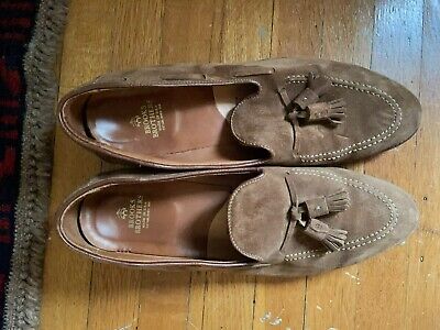 Alden 82792 Tobacco Suede Tassel Loafer