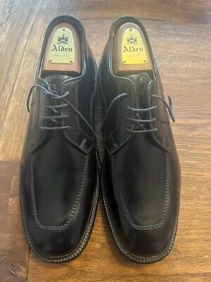 Alden 7505 Black Shell Cordovan Apron Toe Blucher