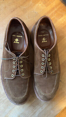 Alden D1609 Snuff Suede Mocc Toe Blucher