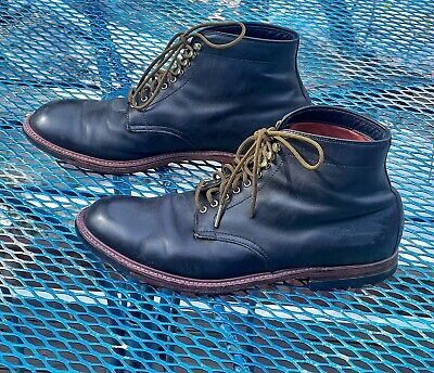 Alden D4820HC Black Trapper Calf Plain Toe Boot | Alden Model Project