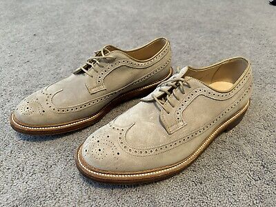 Alden D7523 Milkshake Suede Long Wing Blucher