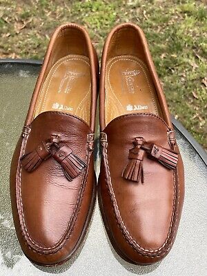 Alden H435 Cognac Calfskin Tassel Loafer