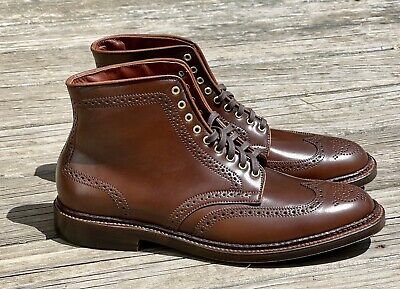 Alden D1810 Color 4 Shell Cordovan Wing Tip Boot