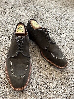 Alden D1655L Loden Green Suede Saddle Shoe