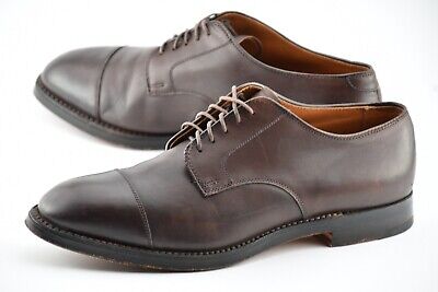 Alden 2132 Brown Calfskin Straight Tip Blucher