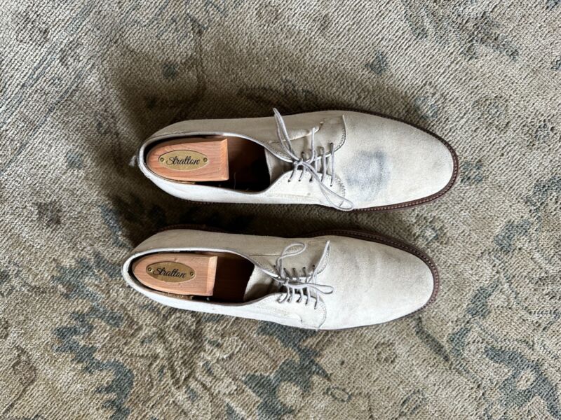 Alden N6426 White Buck Plain Toe Dover | Alden Model Project