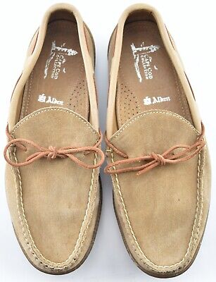 Alden H153 Milkshake Suede Camp Mocc Loafer