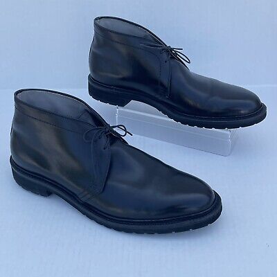 Alden 12717S Black Calfskin Chukka