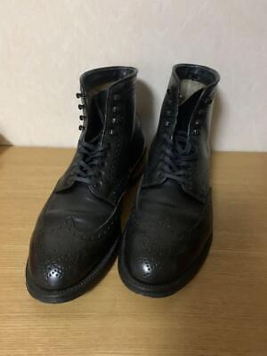 Alden 41687H Black Shell Cordovan Wing Tip Boot