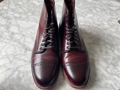 Alden 40752 Color 8 Shell Cordovan Perforated Cap Toe Boot