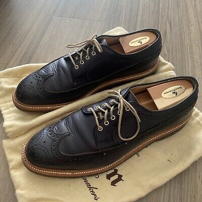 Alden D3604 Navy Chromexcel Long Wing Blucher