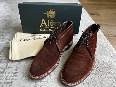 Alden D1709L Tobacco Reverse Chamois Chukka