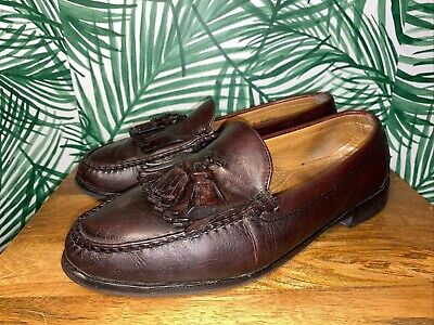 Alden H483 Burgundy Calfskin Tassel Loafer