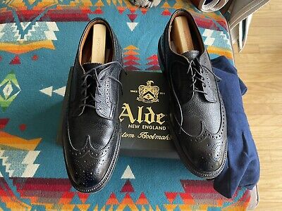 Alden 23277 Black Scotch Grain Long Wing Blucher