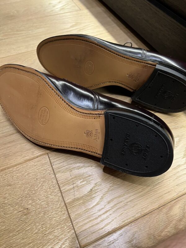 Alden 5492 Color 8 Shell Cordovan V-Tip Blucher | Alden
