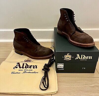 Alden 40525H Tobacco Reverse Chamois Indy Boot