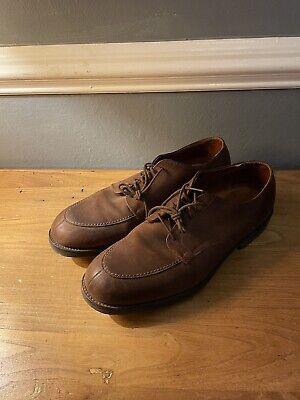 Alden 324 Brown Oiled Nubuck Split Toe Blucher
