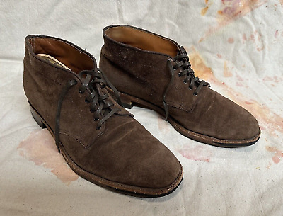 Alden 86262C Brown Suede 6 Eyelet Chukka