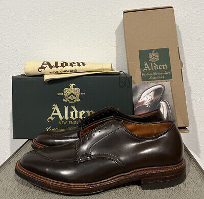 Alden D1660C Cigar Shell Cordovan V-Tip Blucher