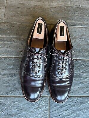 Alden D6310 Color 8 Shell Cordovan Saddle Shoe