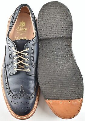 Alden D3604 Navy Chromexcel Long Wing Blucher