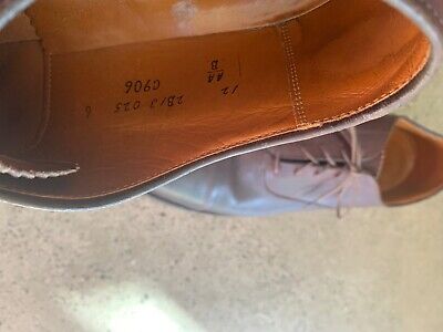 Alden C906 Burgundy Calfskin Perforated Straight Tip Bal