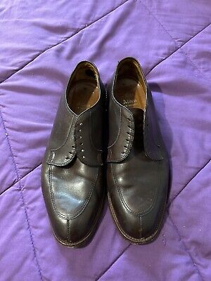 Alden 11941 Dark Brown Calfskin Split Toe Blucher