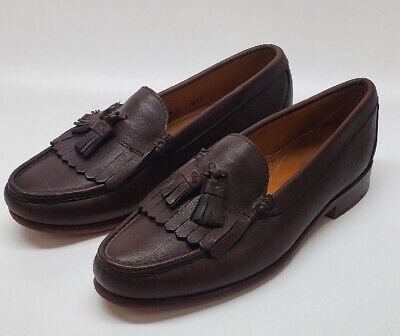 Alden H446 Dark Brown Calfskin Tassel Loafer