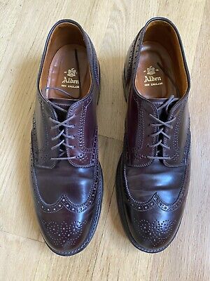 Alden 20341C Color 8 Shell Cordovan Short Wing Tip Blucher