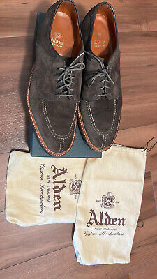 Alden D0624C Loden Green Suede Saddle Shoe