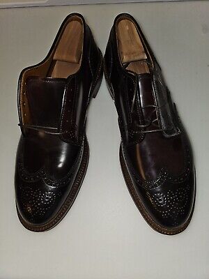 Alden D6505 Color 8 Shell Cordovan Short Wing Tip Blucher