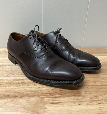 Alden 936 Dark Brown Calfskin Plain Toe Bal