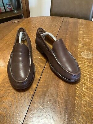 Alden H456 Dark Brown Calfskin Venetian Loafer