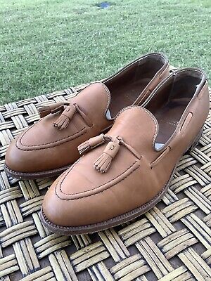 Alden 562 Tan Calfskin Tassel Loafer