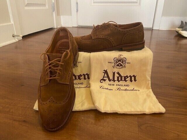 【極上美品】ALDEN 20161F Snuff Suede ショートウィング 極上美品】ALDEN 20161F Snuff Suede ショートウィング - メルカリ