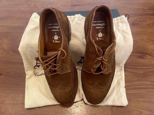 【極上美品】ALDEN 20161F Snuff Suede ショートウィング 極上美品】ALDEN 20161F Snuff Suede ショートウィング - メルカリ