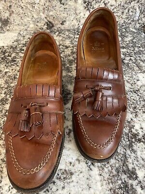 Alden 710 Black Calfskin Tassel Loafer