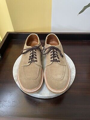 Alden D0629 Tan Suede Mocc Toe Blucher