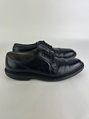Alden 945 Black Alpine Grain Plain Toe Blucher