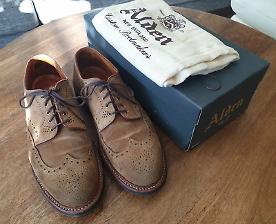 Alden 20463C Snuff Suede Short Wing Tip Blucher | Alden Model Project