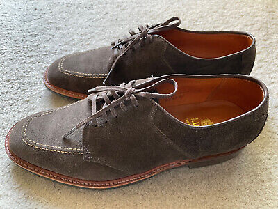 Alden D1655L Loden Green Suede Saddle Shoe