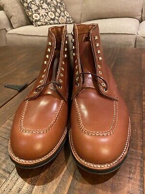 Alden D1925HC Tan Calfskin Indy Boot