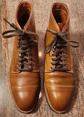 Alden D0833HC Whiskey Shell Cordovan Cap Toe Boot