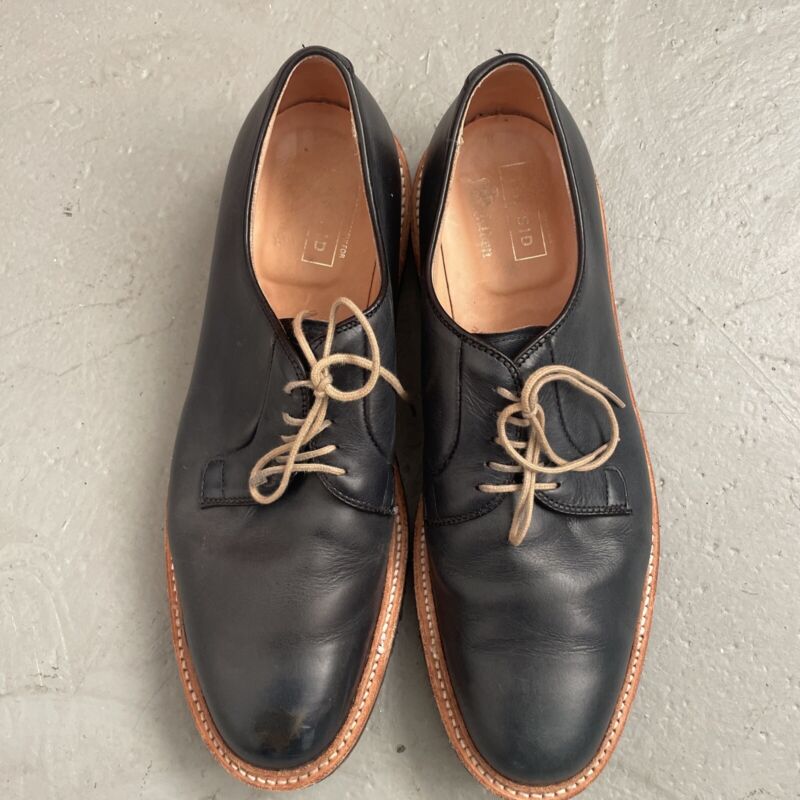 Alden 94708 Navy Chromexcel Plain Toe Blucher | Alden Model