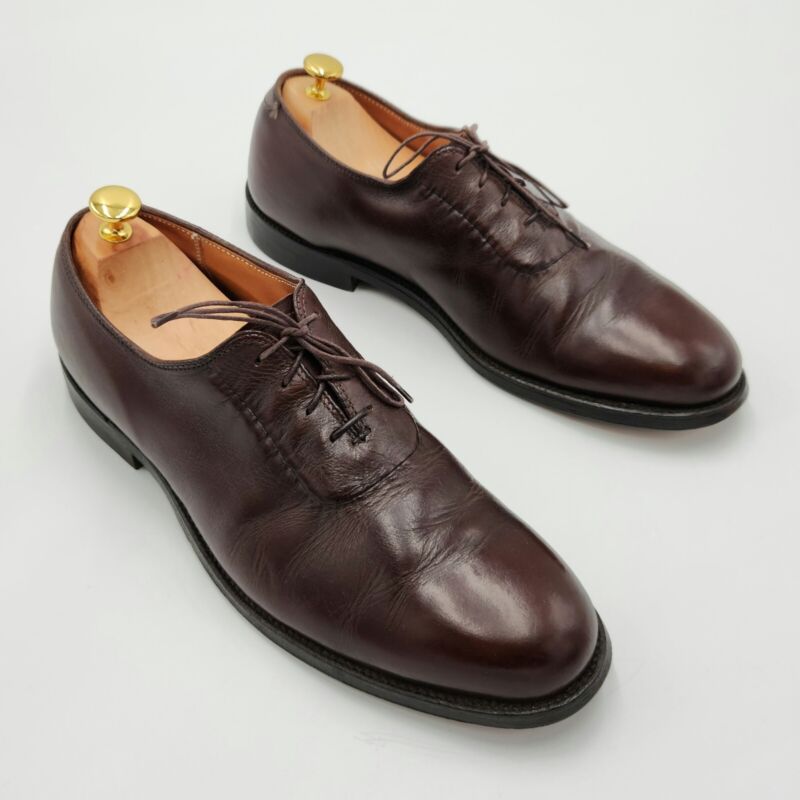 Alden 910 Brown Calfskin U-Throat Bal | Alden Model Project