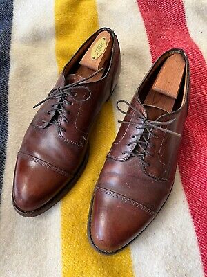 Alden 2562 Brown Calfskin Straight Tip Blucher