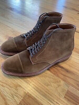 Alden D2830H Snuff Suede Cap Toe Boot