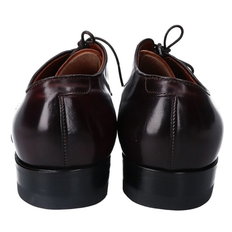 150 【新品】 THOMAS - Horween Shell Cordovan Alden 5492 Color 8 Shell Cordovan V-Tip Blucher | Alden